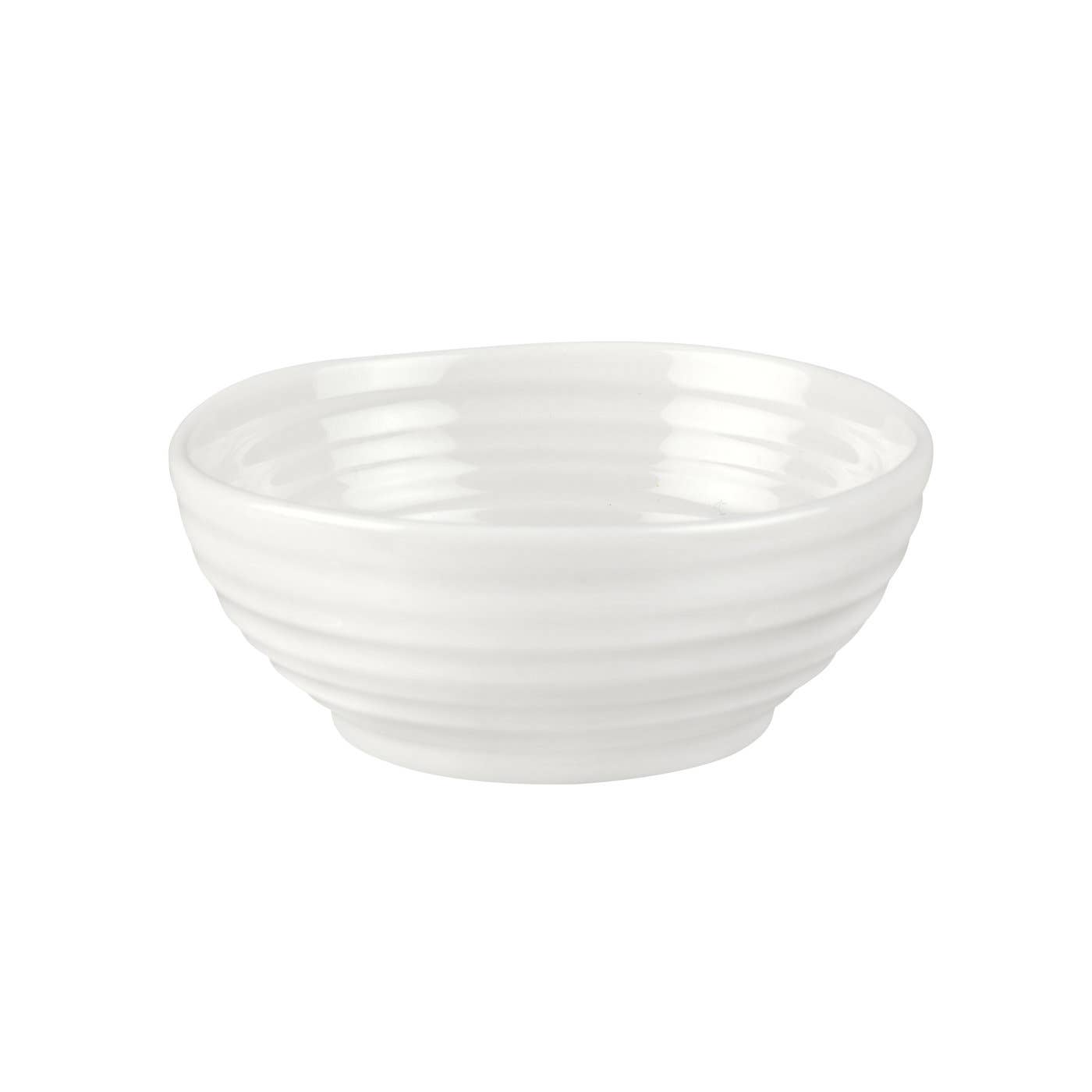Portmeirion Sophie Conran White LOW BOWL 3.25"