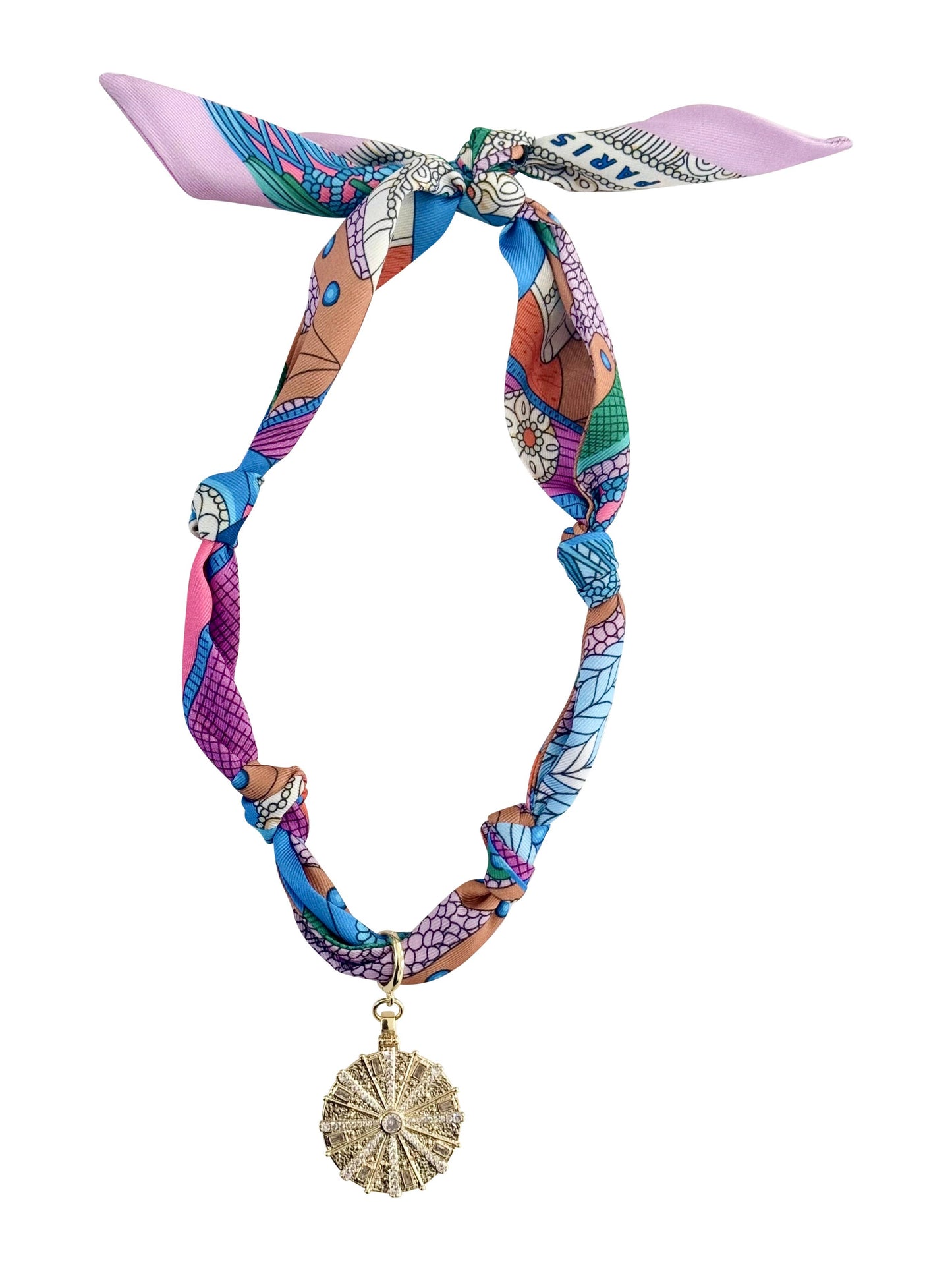 Cabo Scarf Necklace Create Your Own