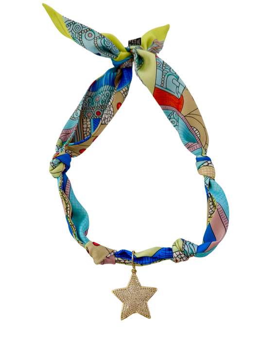 Spicy Scarf Necklace