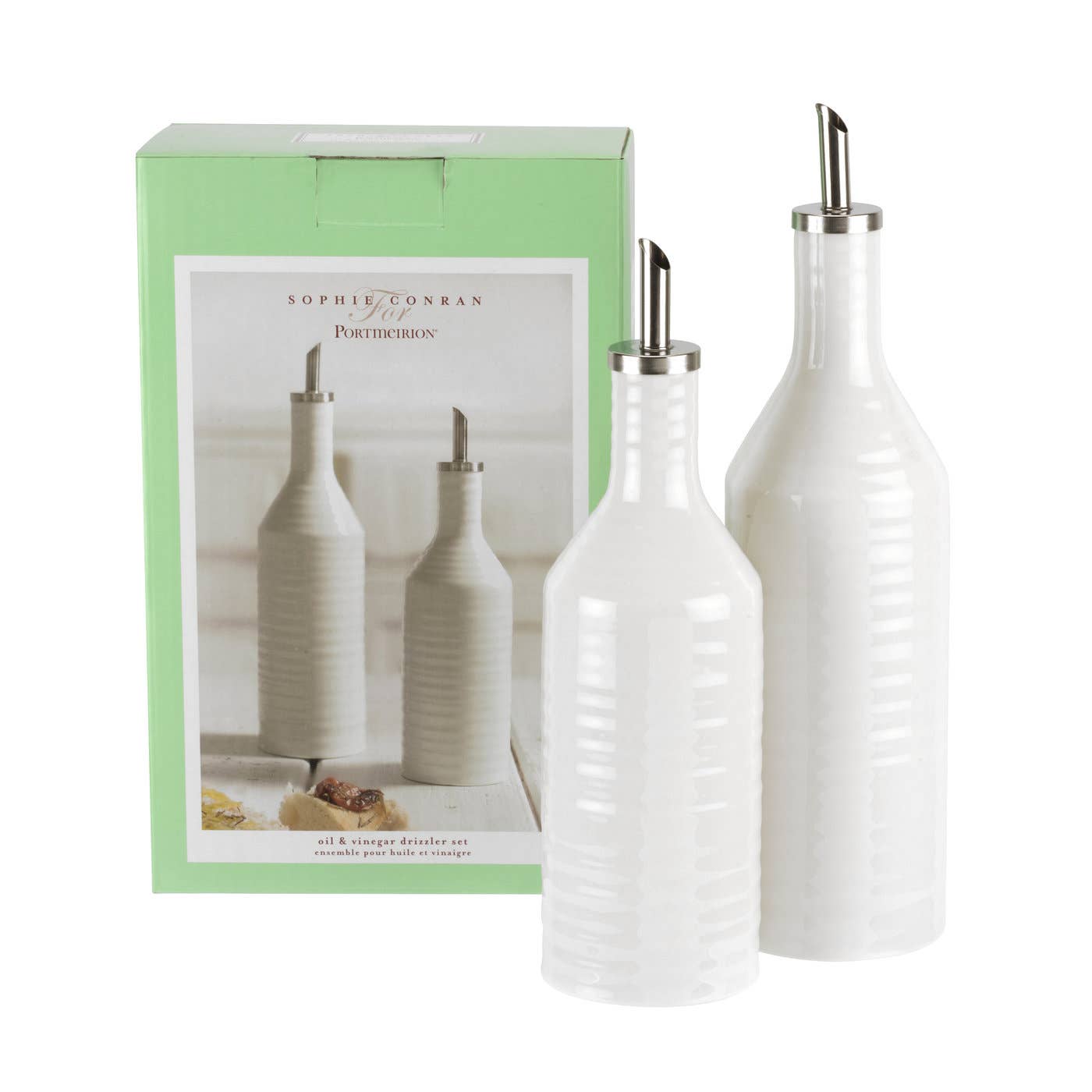 Sophie Conran White Oil and Vinegar Drizzler S