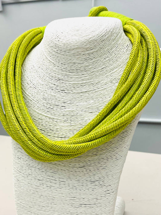 "Original" Slub 8-Strand Necklace (citrus) NK182