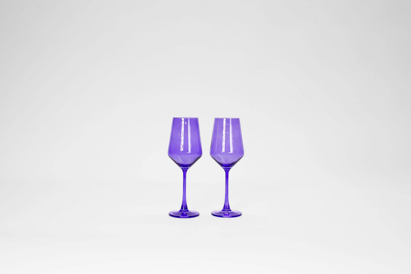Veri Peri Purple - Colored Wine Glass