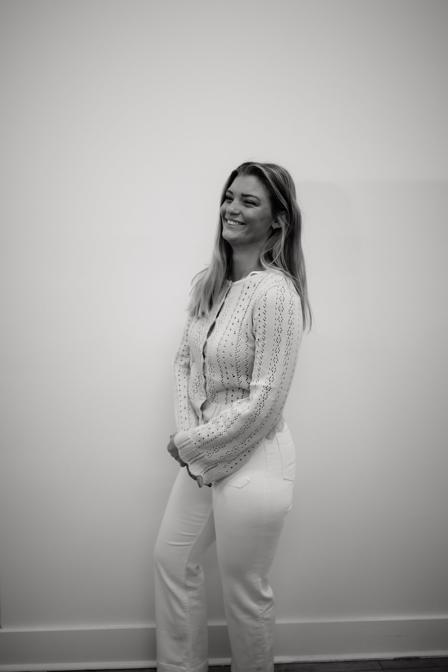 Sienna Pointelle Cardigan