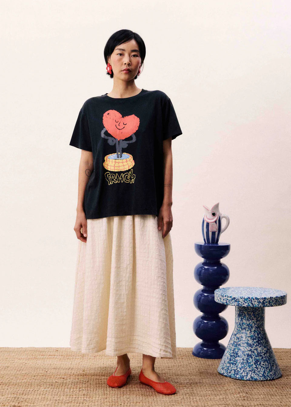 Cloudia Butter Skirt
