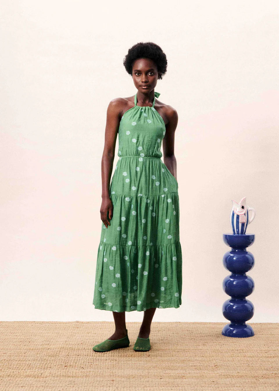 Jeri Dress Green