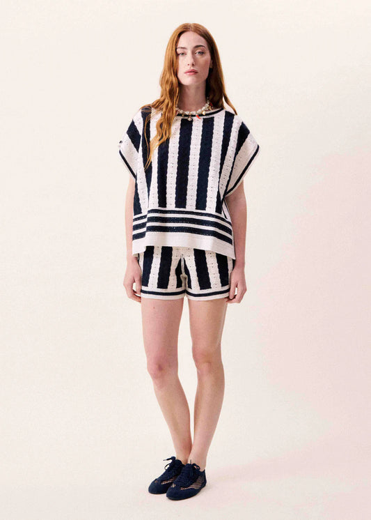 Cinnamon Shorts Navy Blue