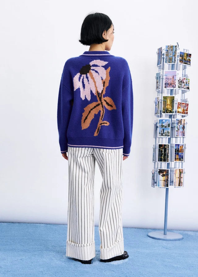 Wando Cardigan Electric Blue