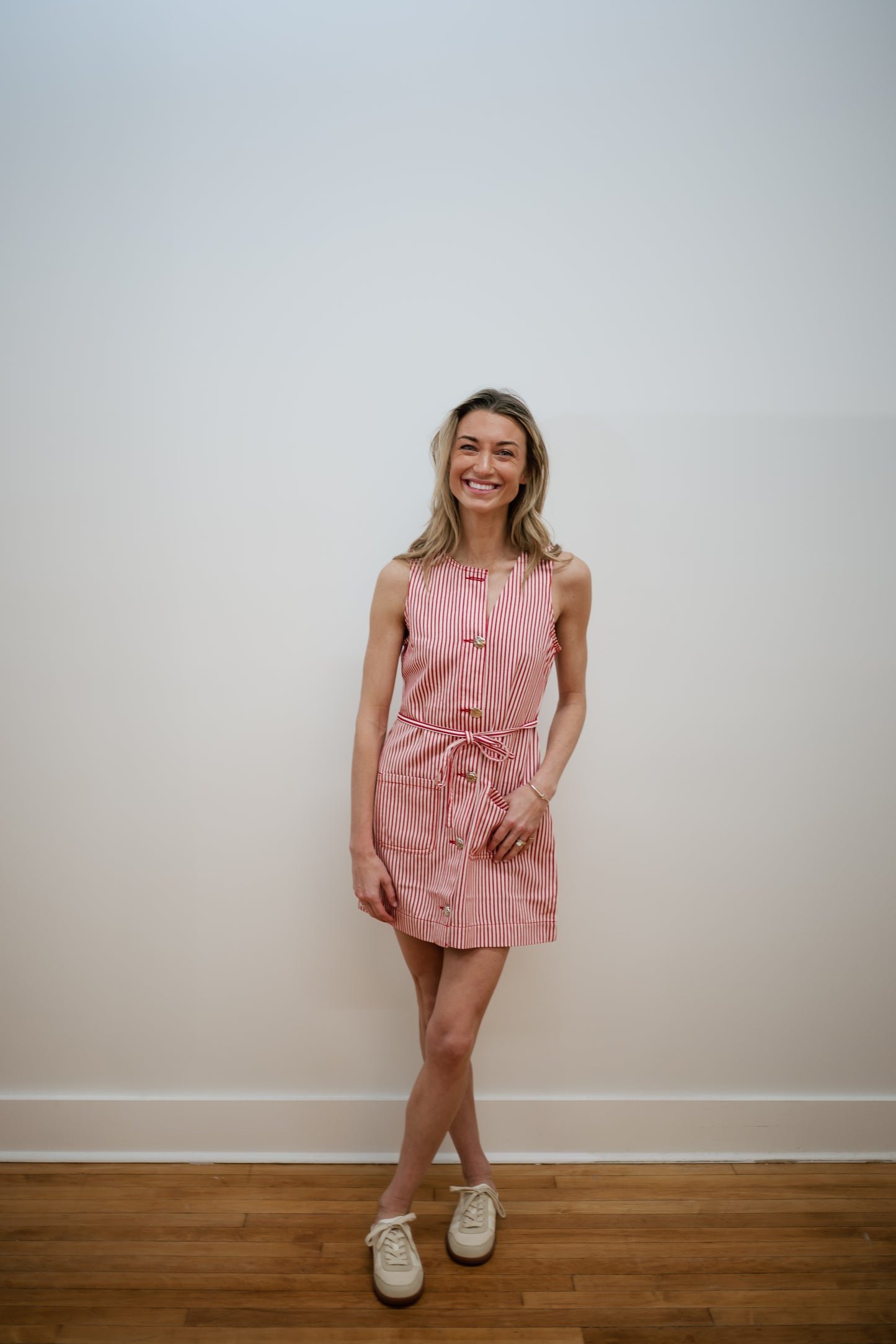 Freya Striped Shift Dress
