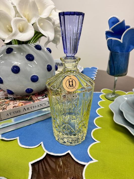 Quart Cut Glass Decanter