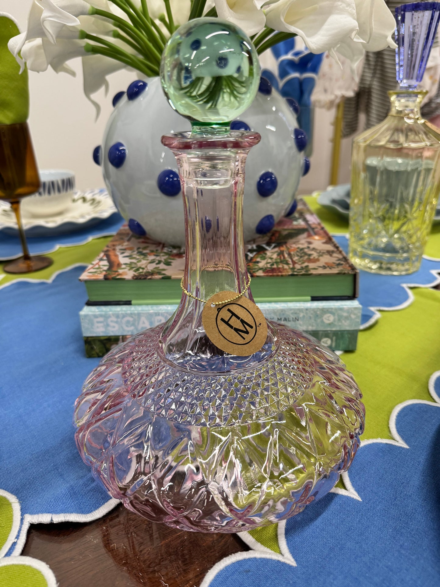 Quart Cut Glass Decanter