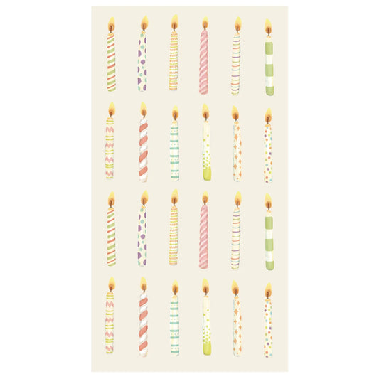 Birthday Candles Guest Napkins
