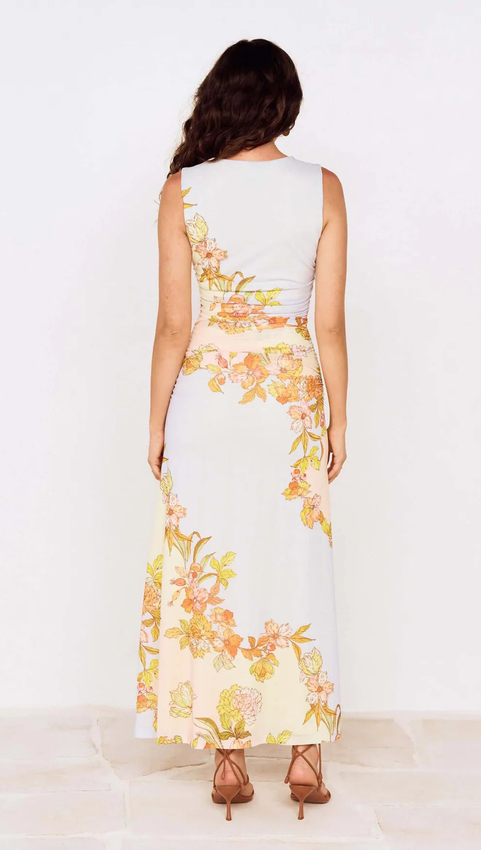 Florie Mesh Midi Dress