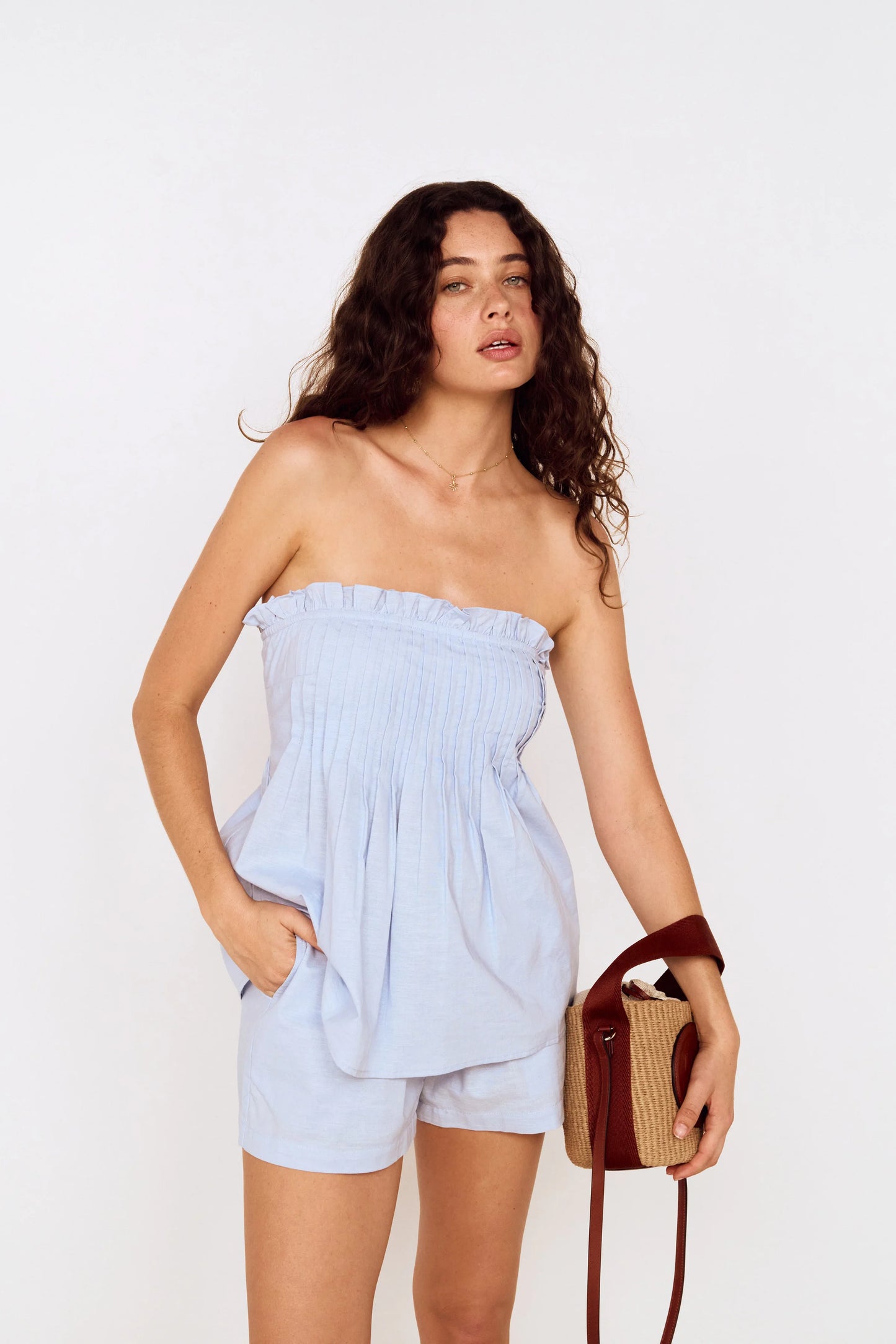 Ines Drawstring Shorts