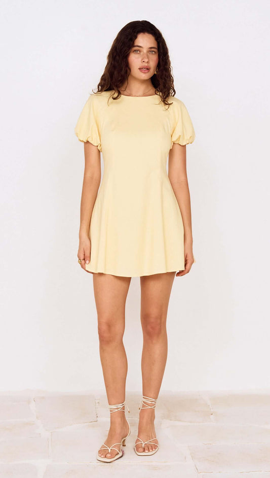 Grazia Puff Sleeve Mini Dress