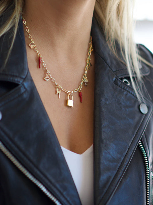 Sugar and Spice Charm Necklace