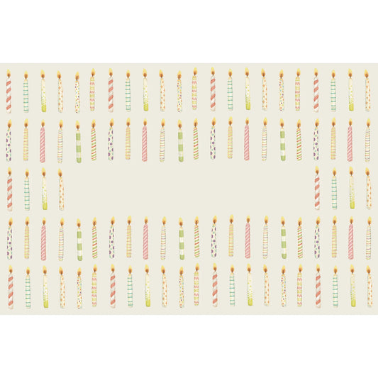 Birthday Candles Personalized Placemat Regular price