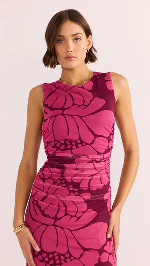 Persephone Mesh Midi Dress