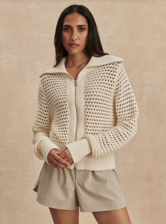 Eloise Full Zip Knit