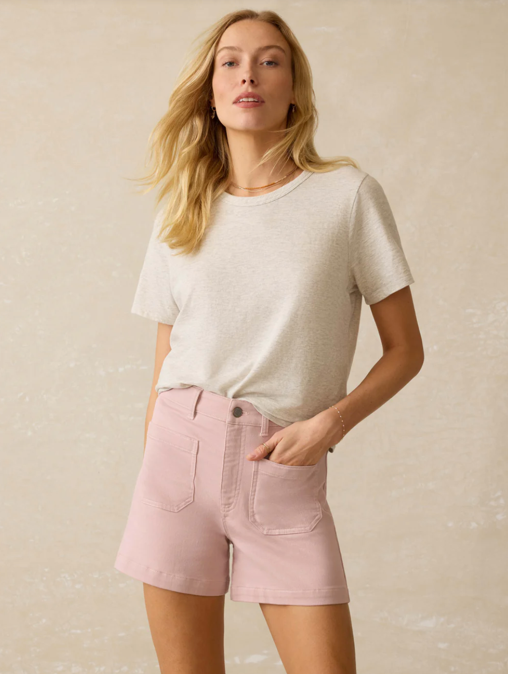 Sunwashed Essential Tee