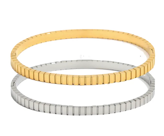 In the Groove Bangle Bracelet