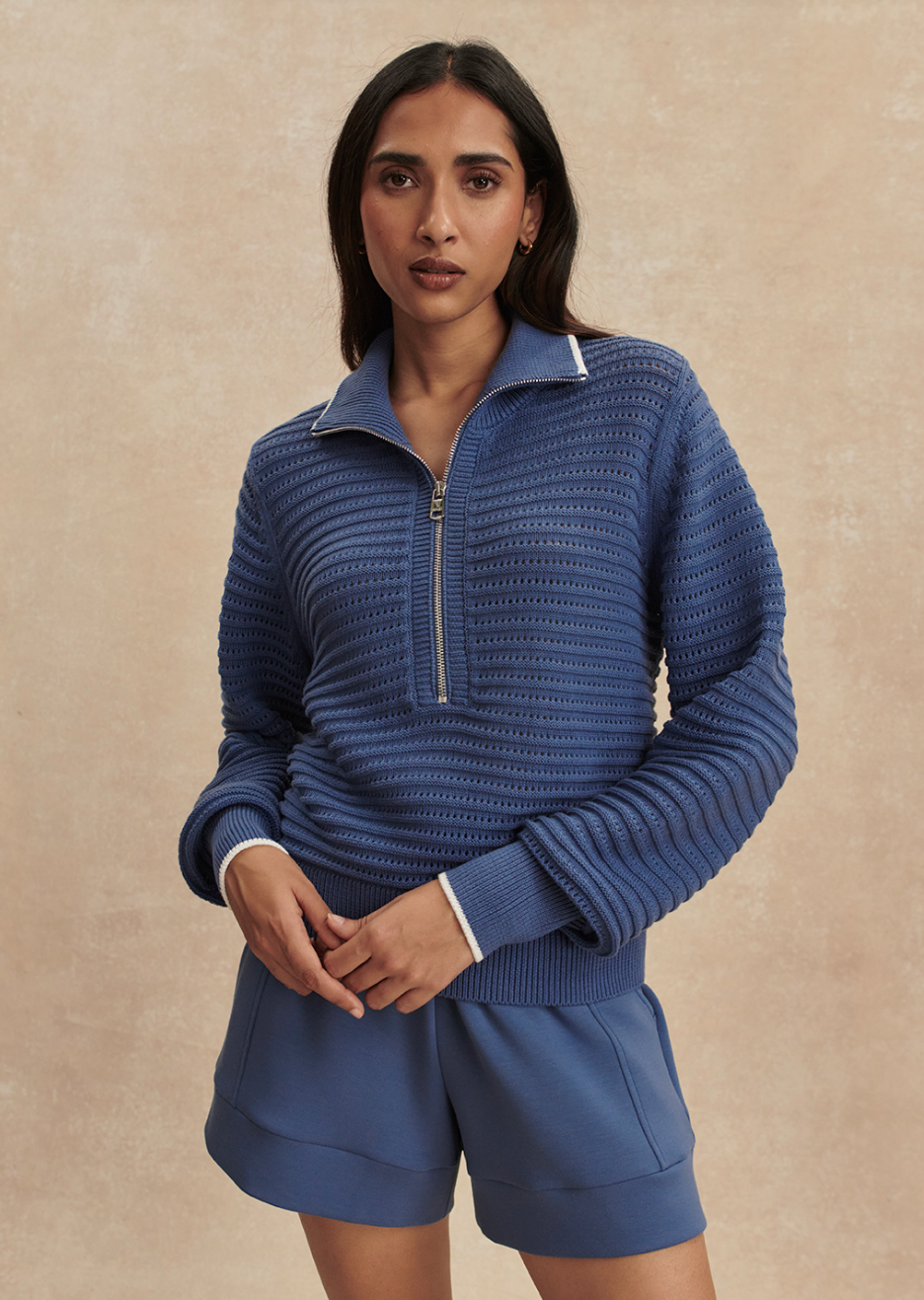 Morwenna Half-Zip Knit