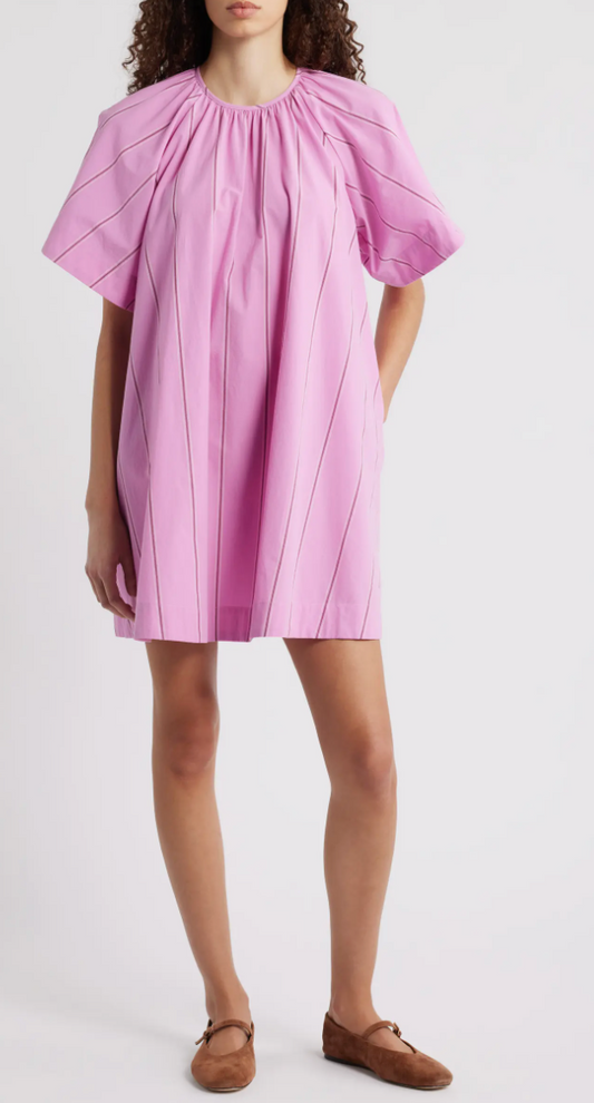 Dorris Cotton A-Line Dress