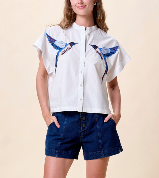 Ariel Blouse | White