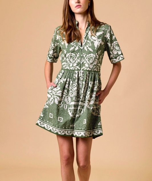 Starling Mini Dress | Verdant Flight