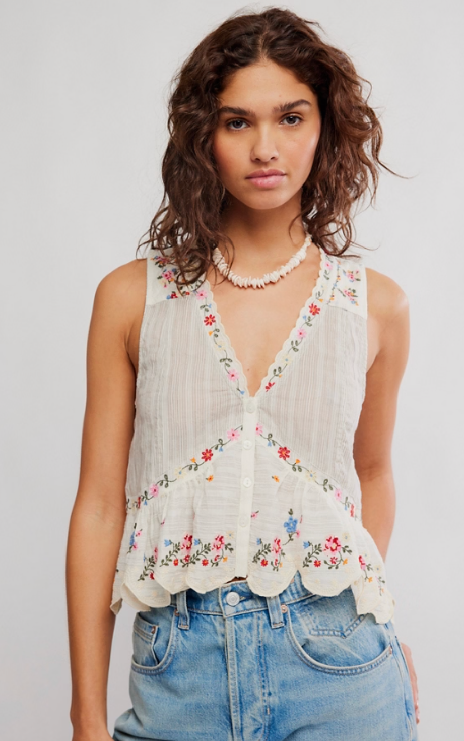 Ellis Embroidered Blouse