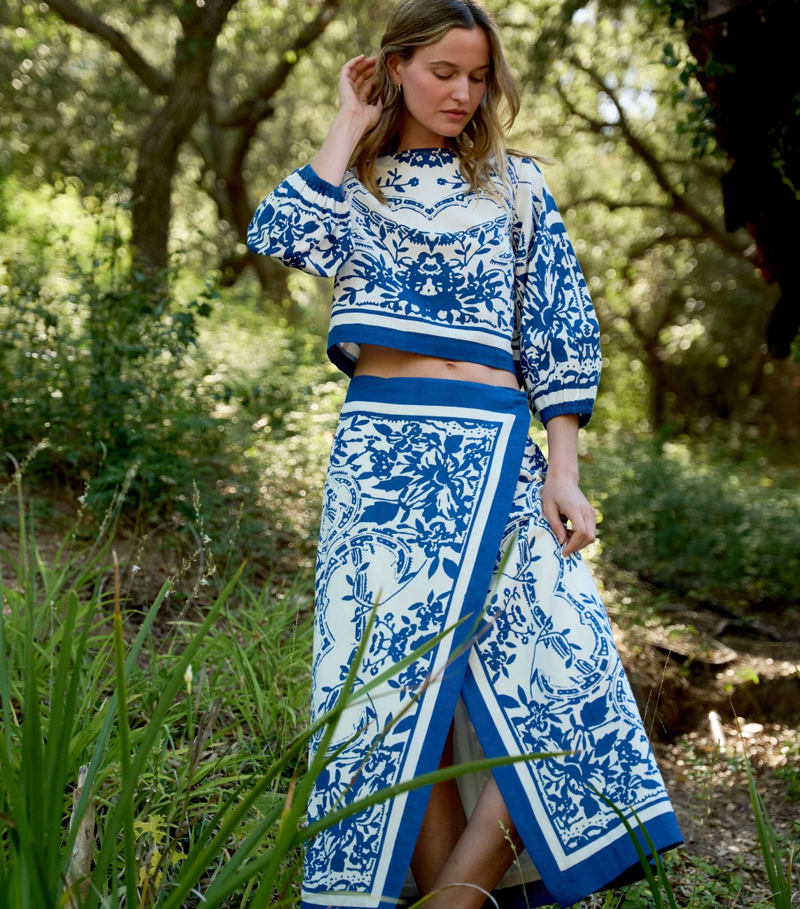 Lihua Midi Skirt | Altesse