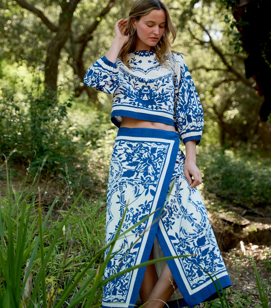Lihua Midi Skirt | Altesse