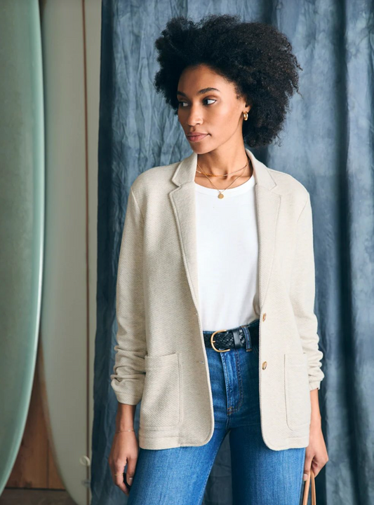 Inlet Knit Blazer