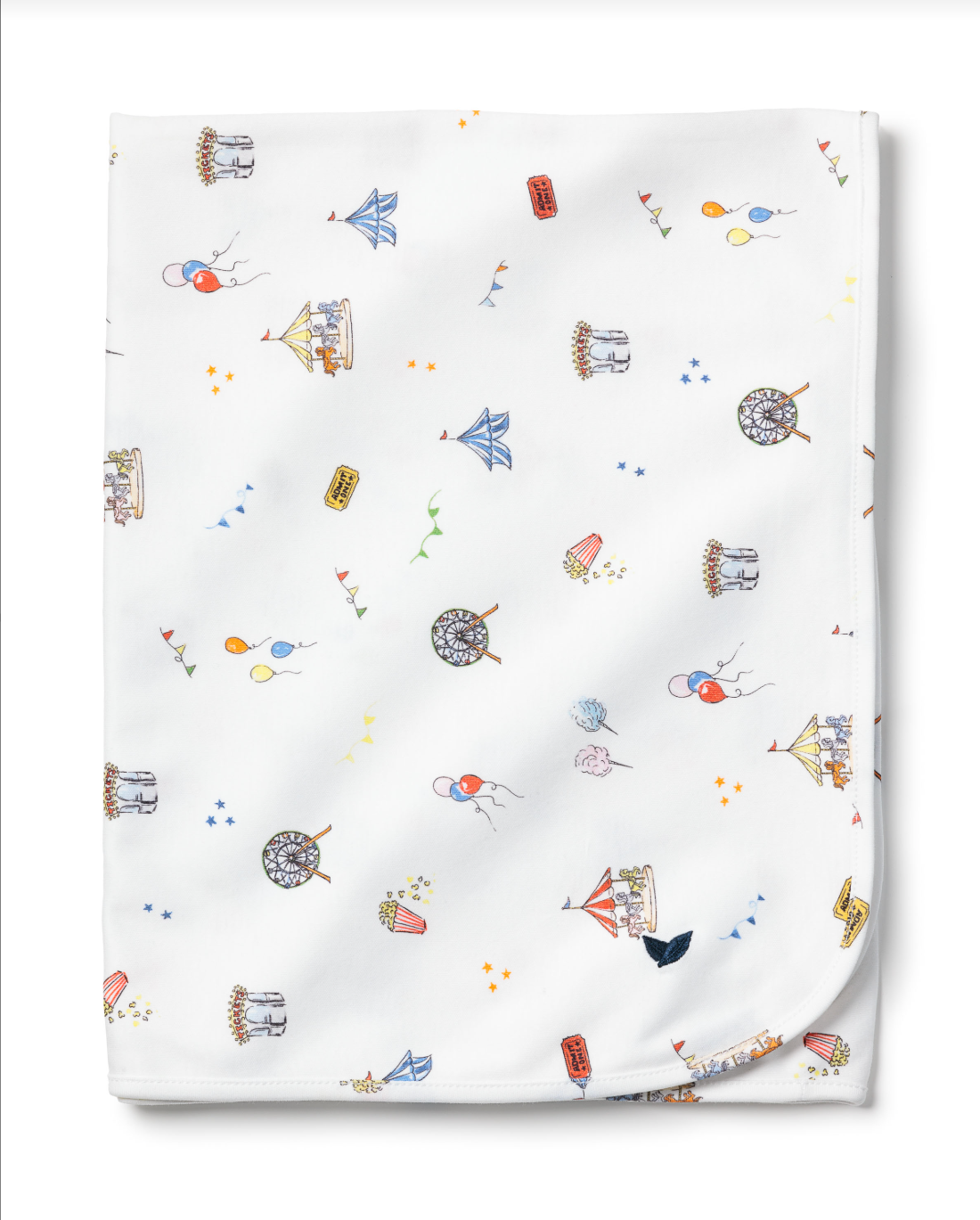 Pima Baby Blanket in Carnival Memories