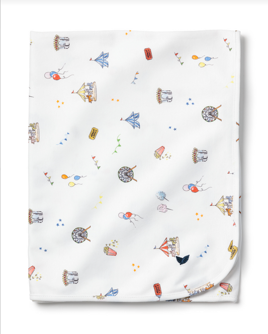 Pima Baby Blanket in Carnival Memories