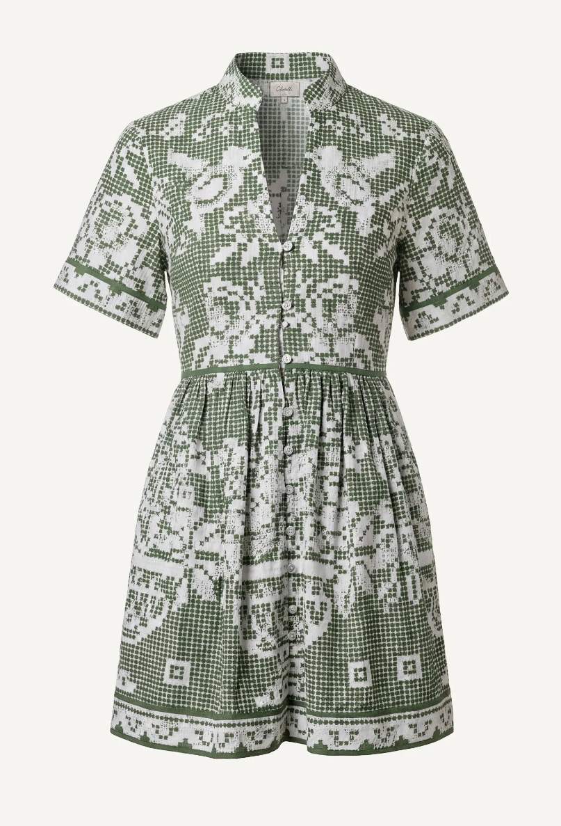 Starling Mini Dress | Verdant Flight