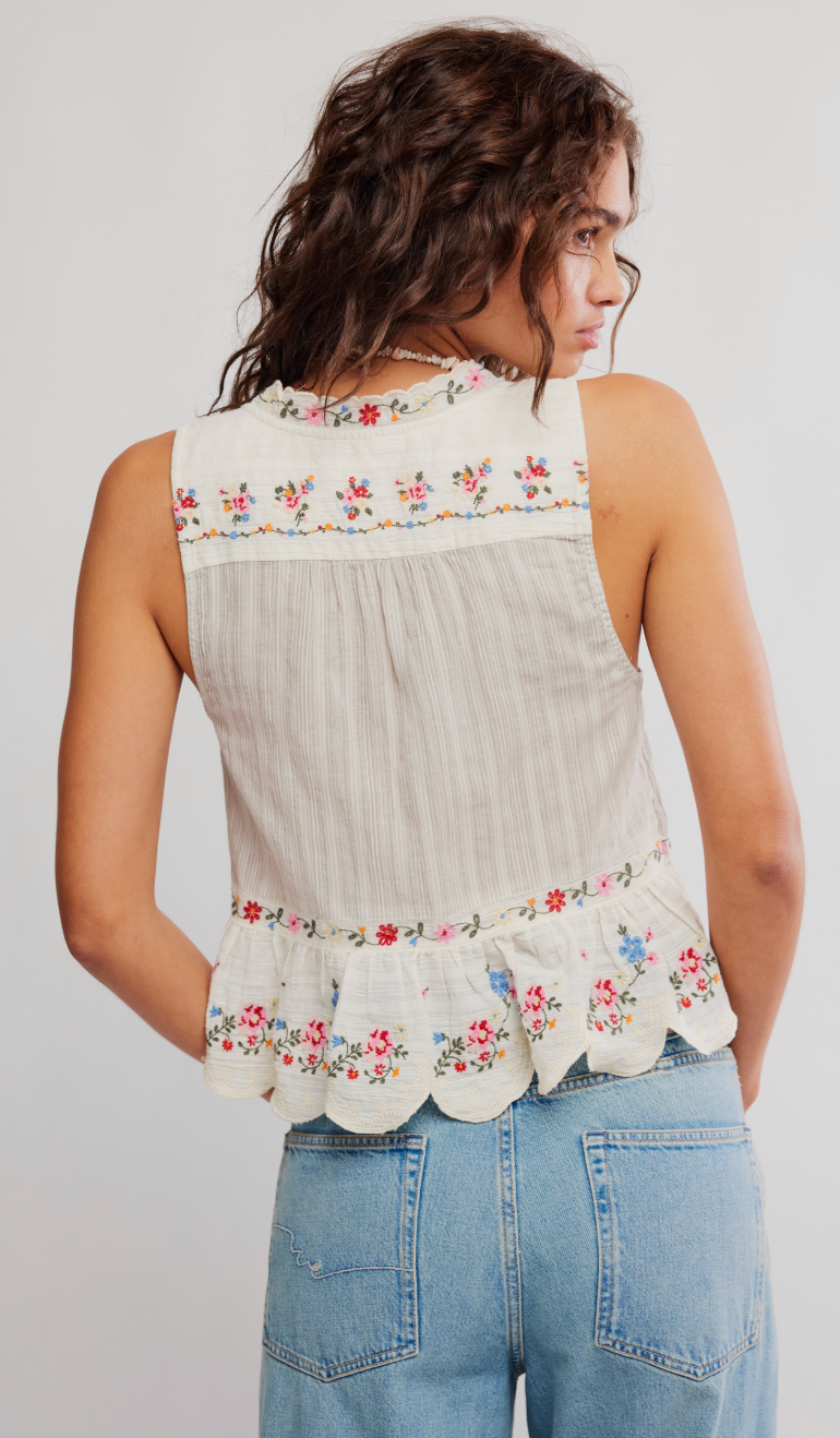 Ellis Embroidered Blouse