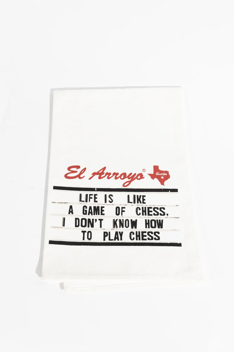 Tea Towel - Chess