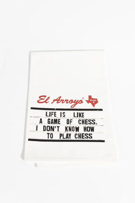Tea Towel - Chess