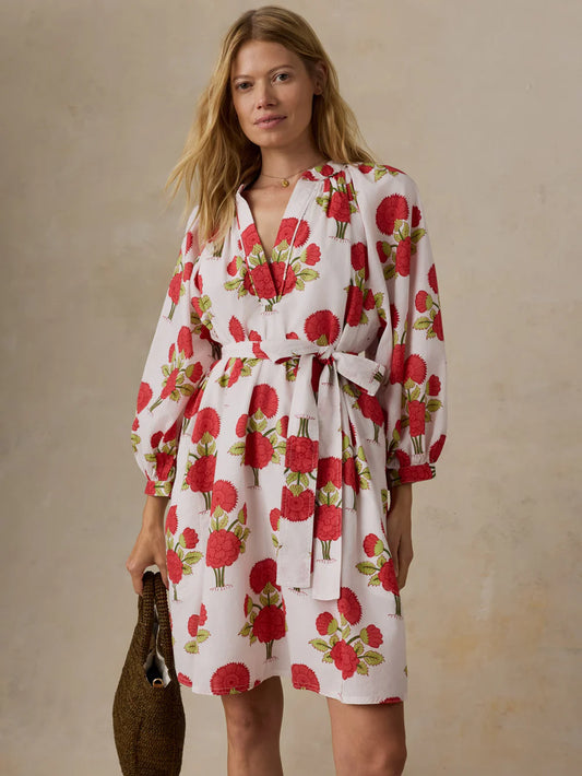 Voile Kaia Mini Dress - Bloom Poem