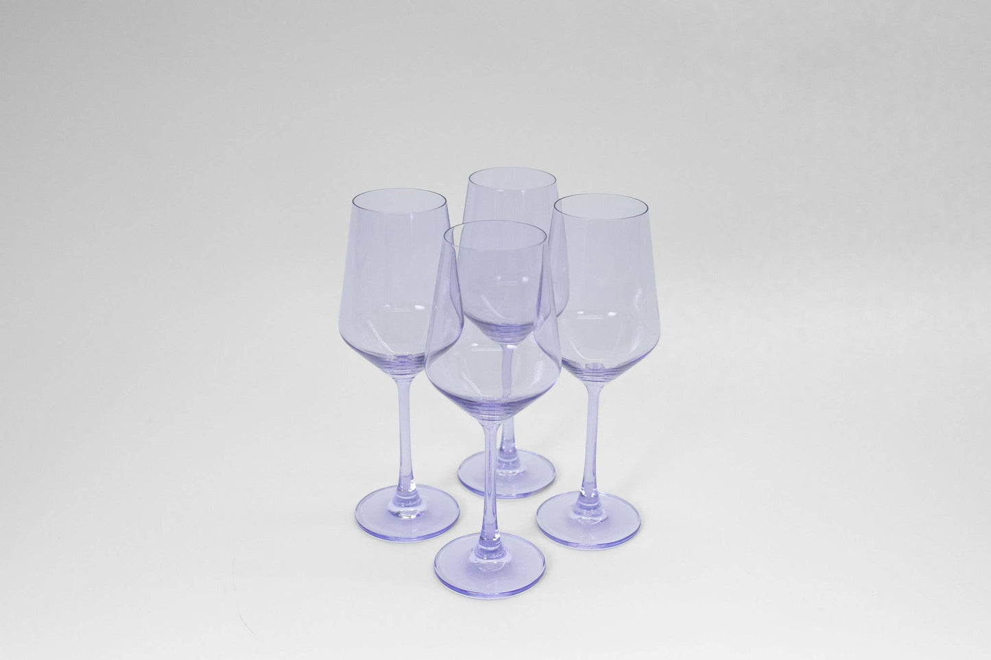 Lady Lavender - Colored Wine Glass