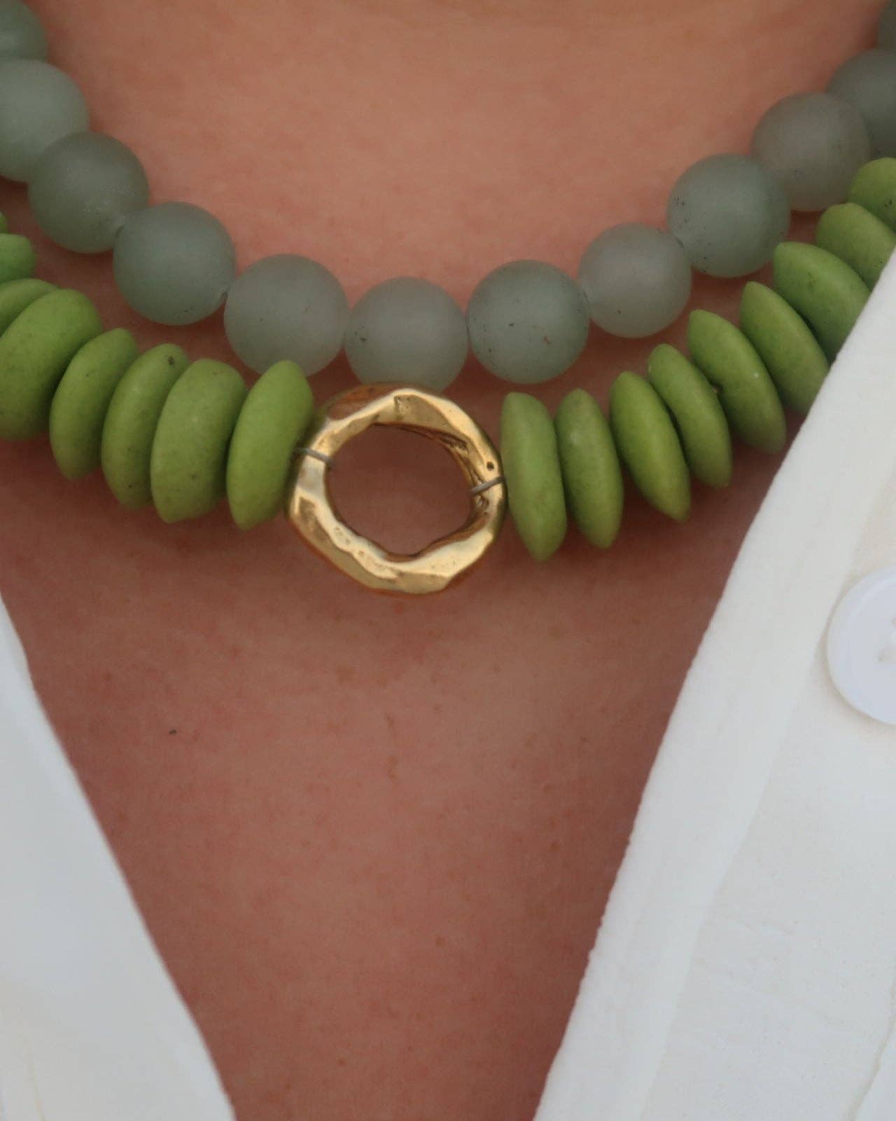 Lou Ring Necklace