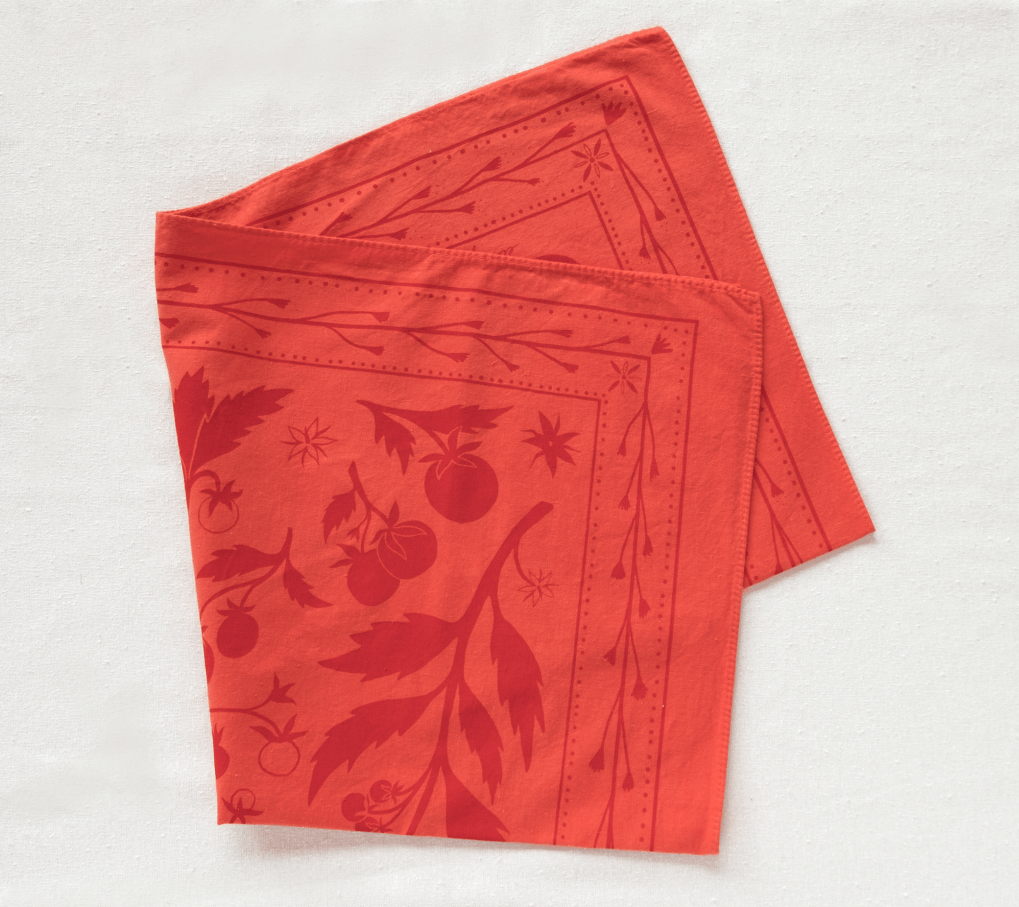 Tomato Bandana - Bestselling Cotton Tomato Illustration