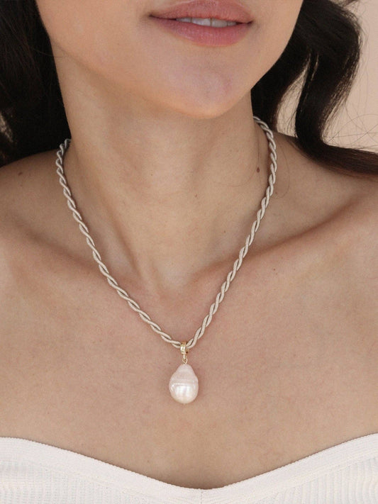 Freshwater Token Necklace