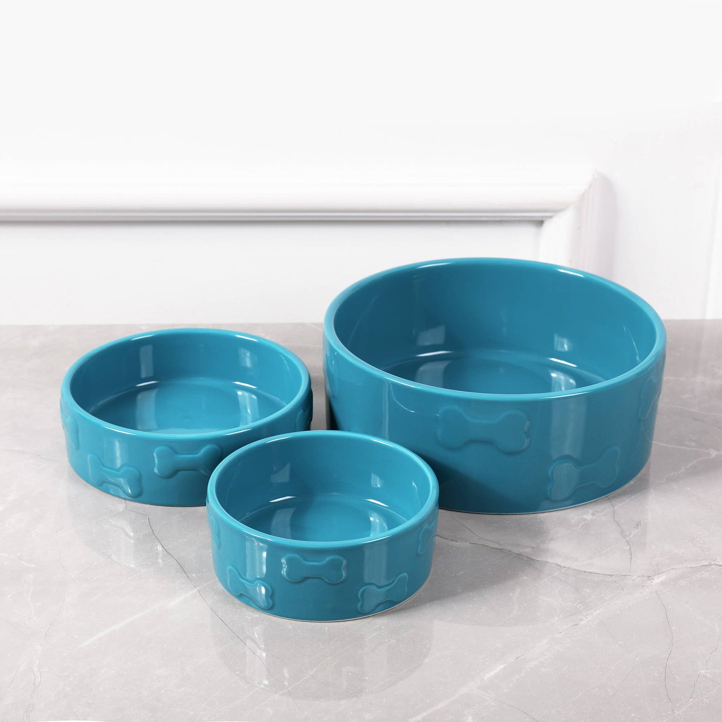 Manor Azure Pet Bowl