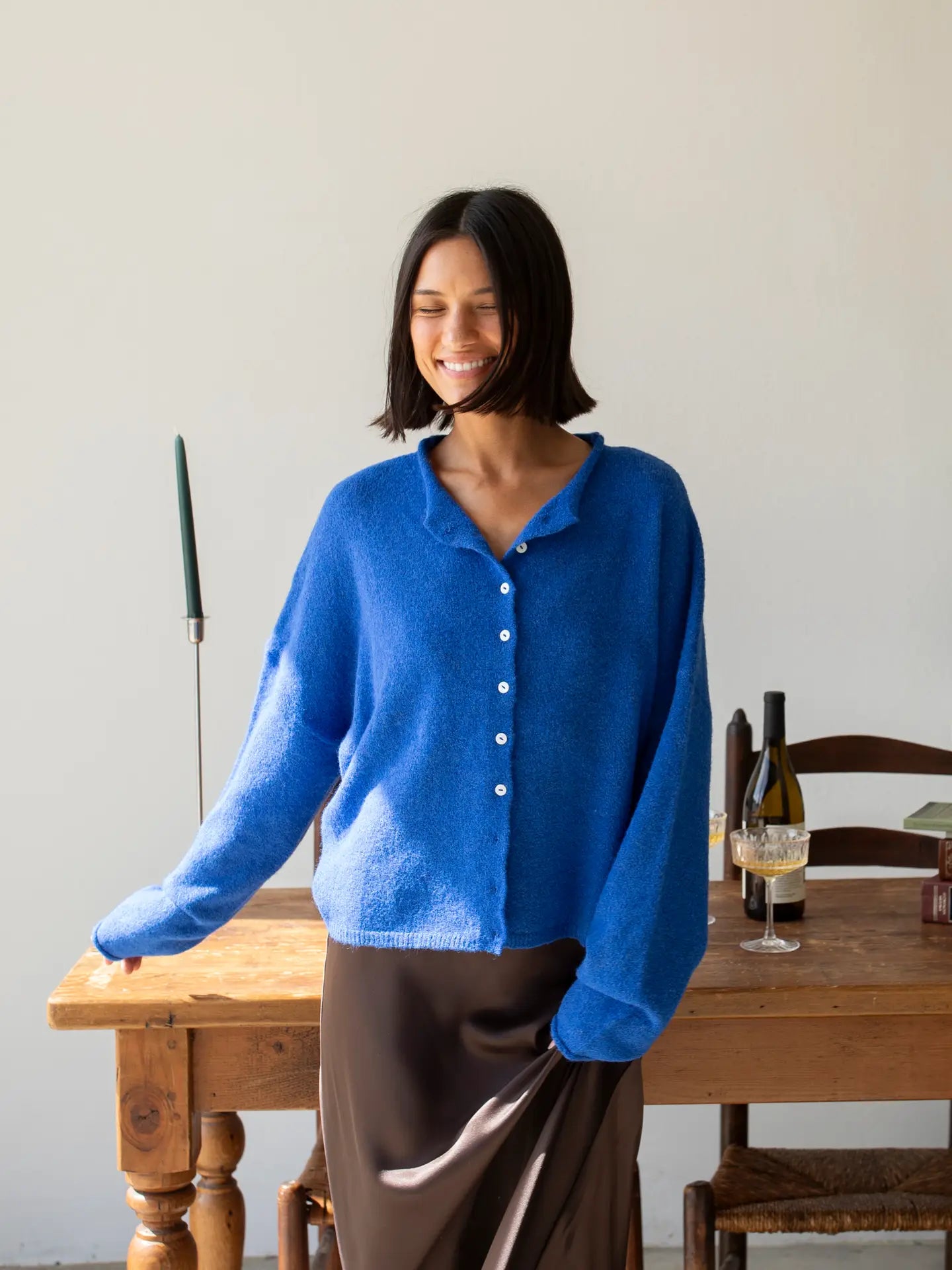 Blue Piper Cardigan