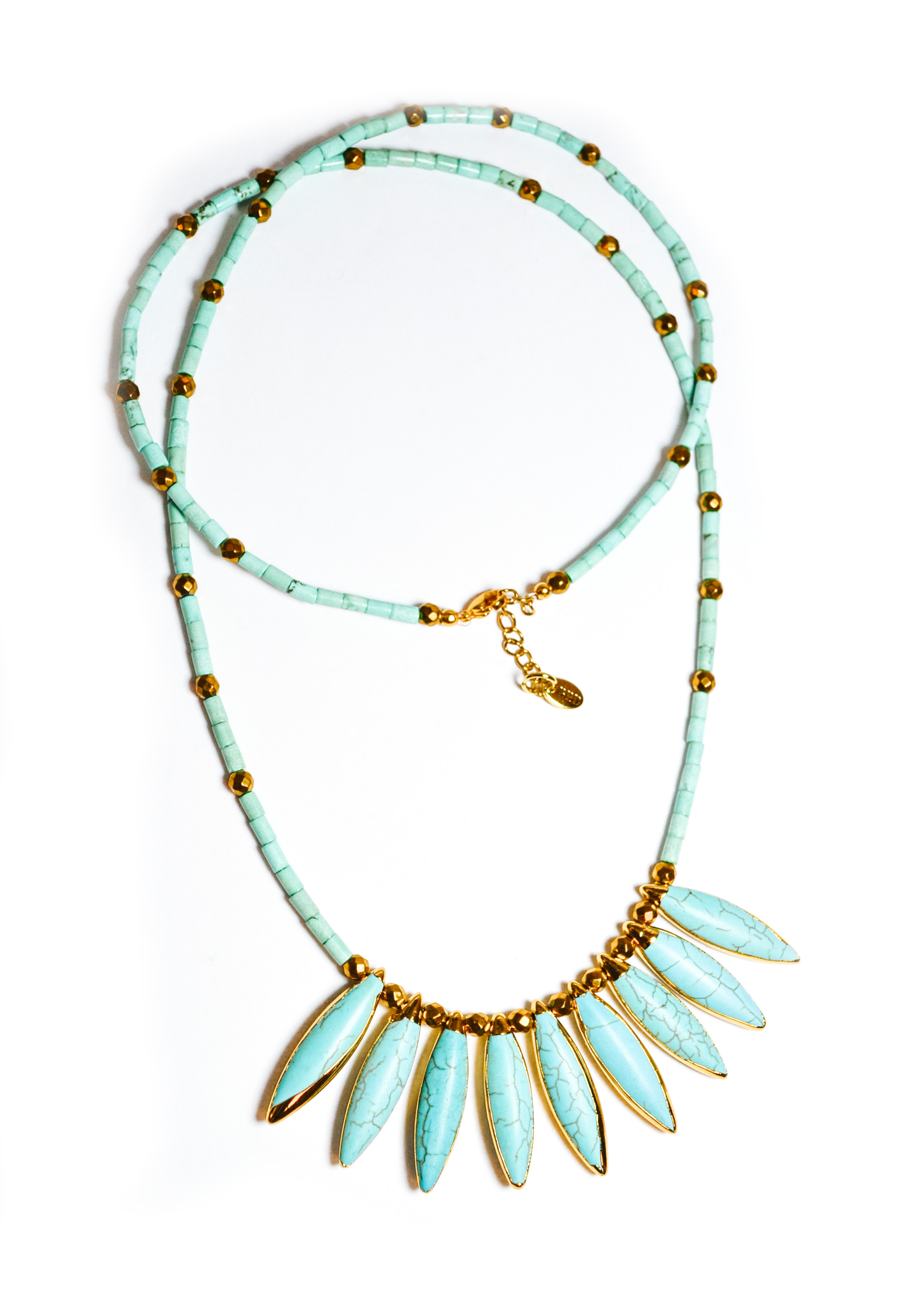 Belmont Beaded Pearl Pendant Necklace