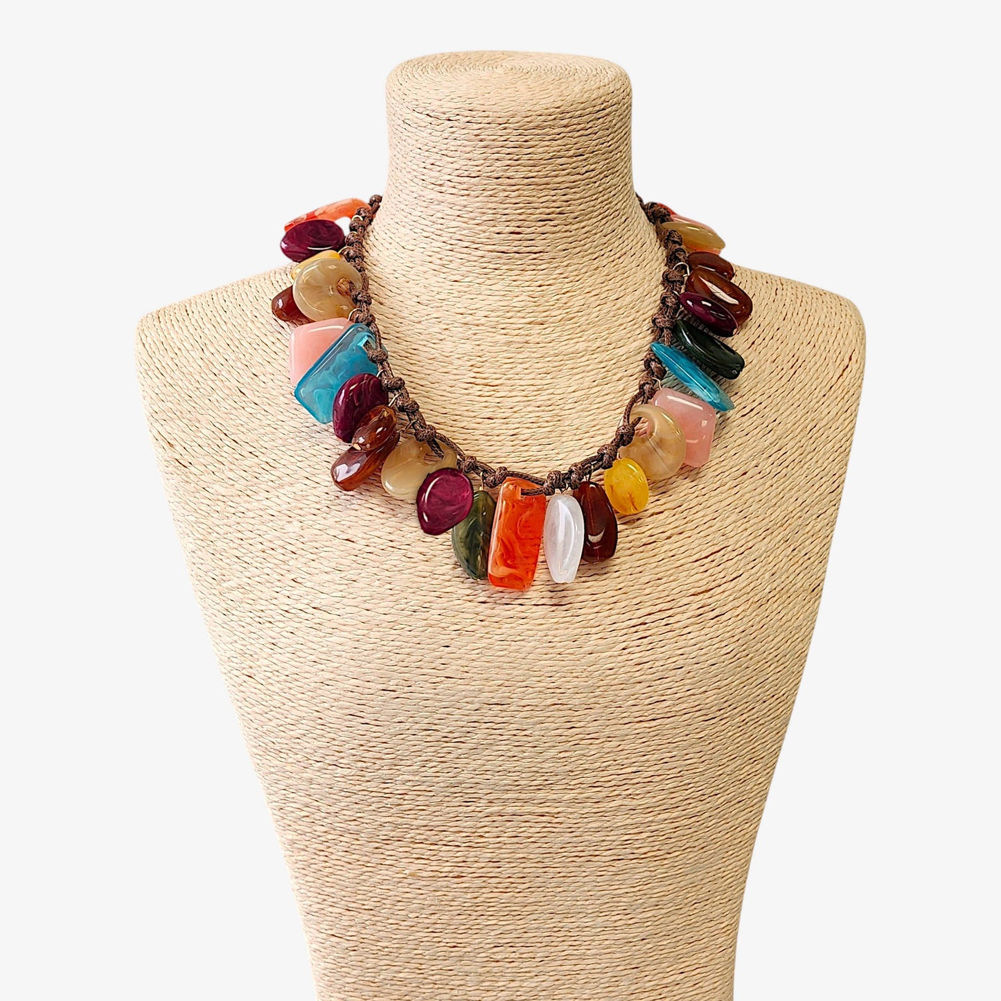 Western Beaded Collar Necklace | Handmade Statement Jewelry