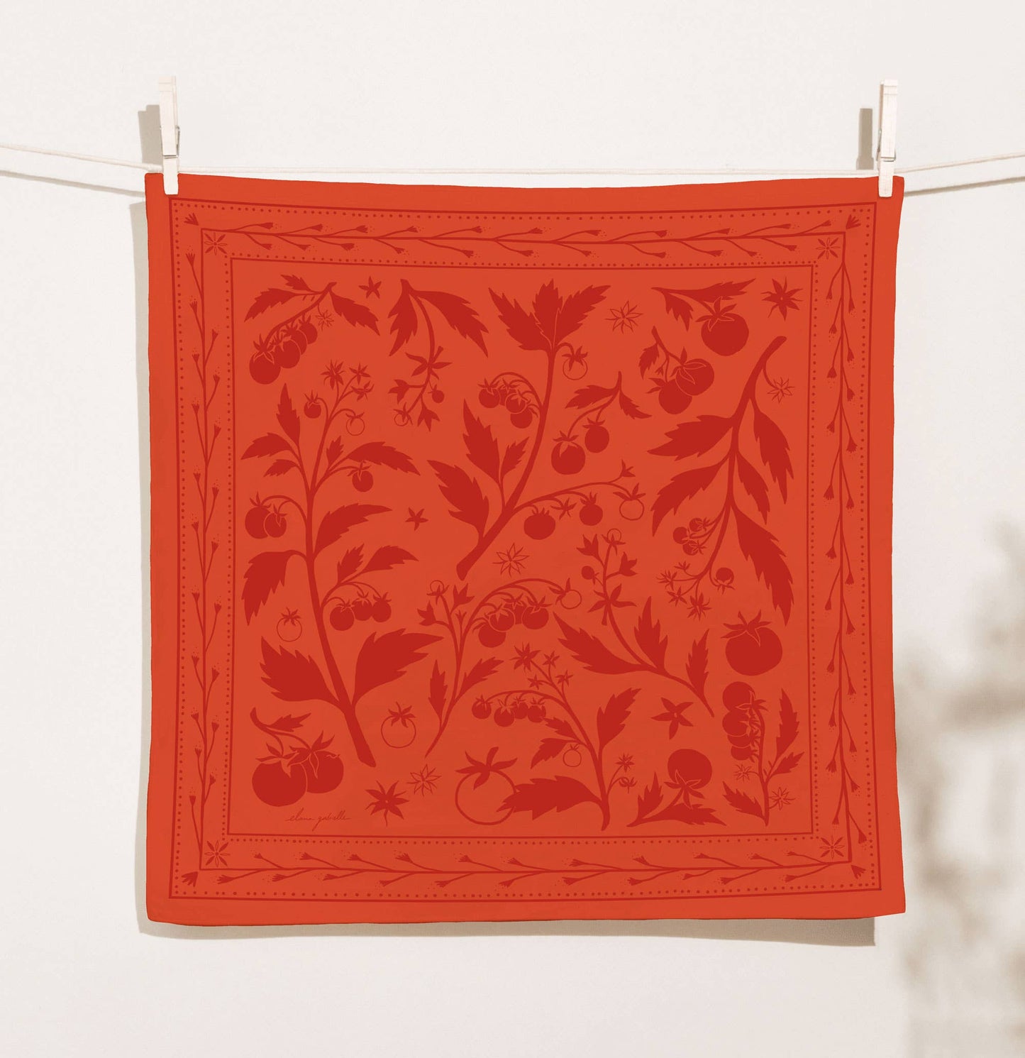 Tomato Bandana - Bestselling Cotton Tomato Illustration