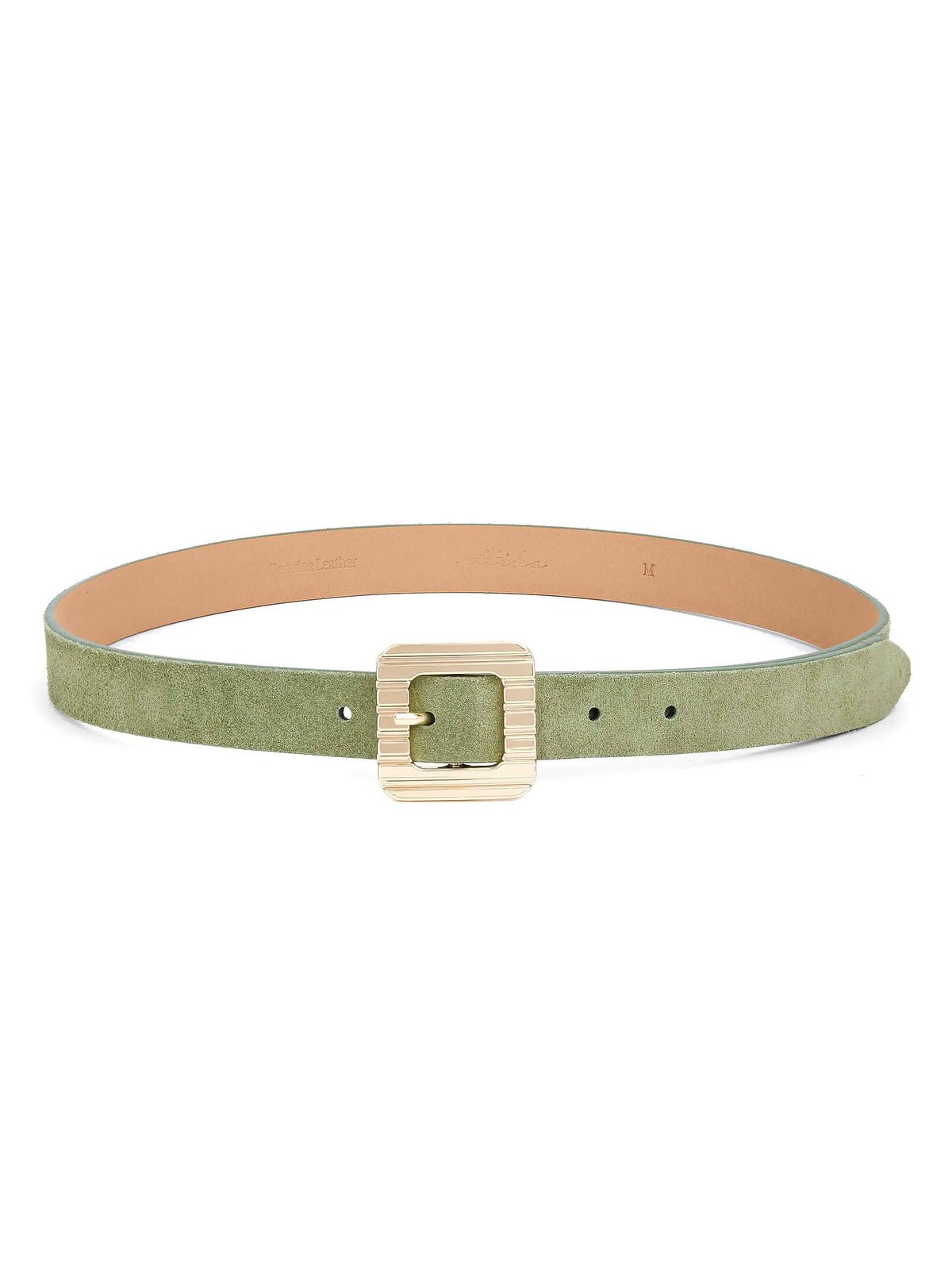 Timeless Texture Belt in Olivine