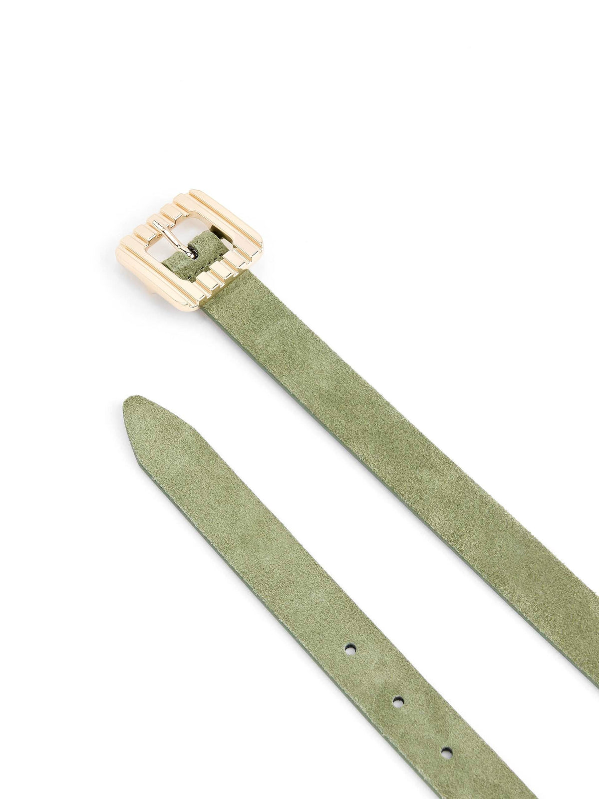 Timeless Texture Belt in Olivine